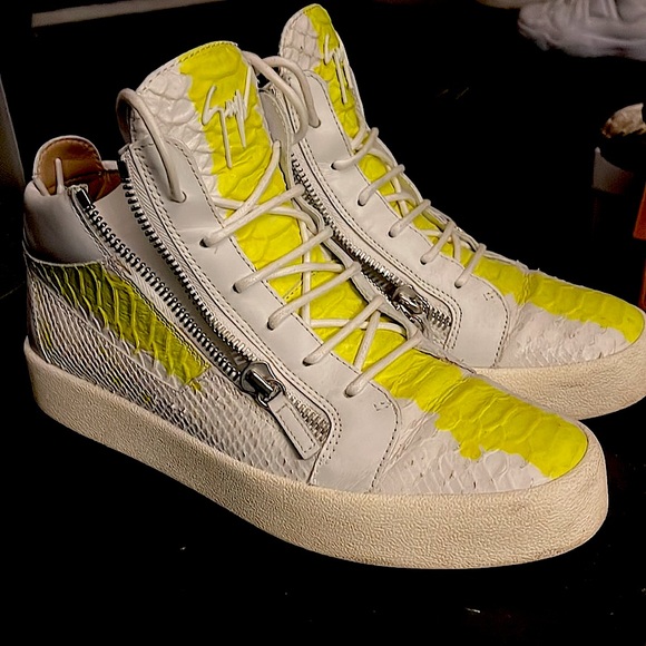 Giuseppe Zanotti Neon Snake Double Zip Med (Size 44) - Picture 2 of 6